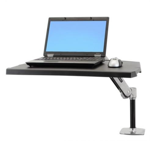 Ergotron WorkFit-S Dual с рабочей поверхностью + обзор и бесплатная раздача p