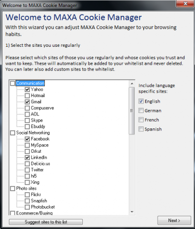 Maxa Cookie Manager