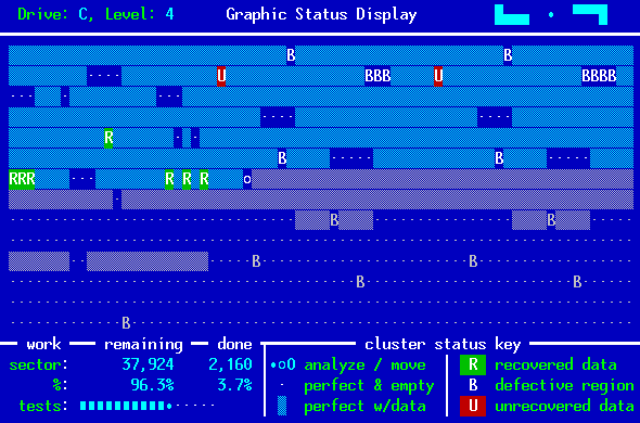 Восстановление данных SpinRite