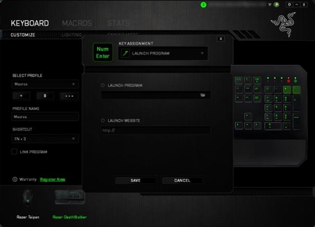 Есть клавиатура Razer? Запись макросов с помощью Synapse Razer Synapse Launch Program очень проста