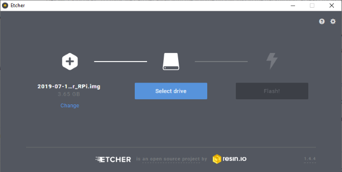 Установите Emby Theatre на Raspberry Pi с помощью Etcher