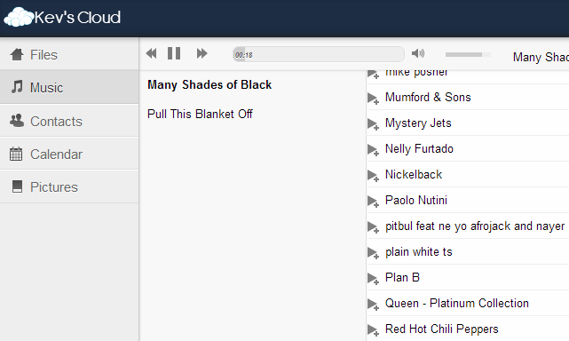 OwnCloud-музыка