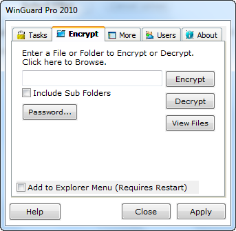 Получите Easy Access Control и функции безопасности с WinGuard Pro encryptwgp