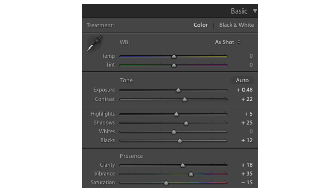 Lightroom Ретро Настройки