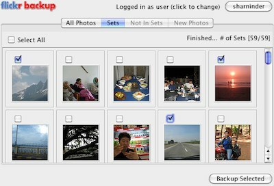 резервное копирование flickr
