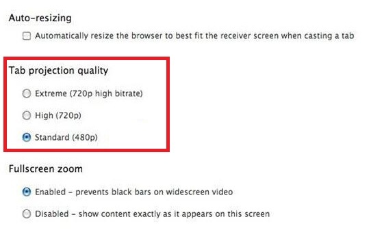 Chromecast качества