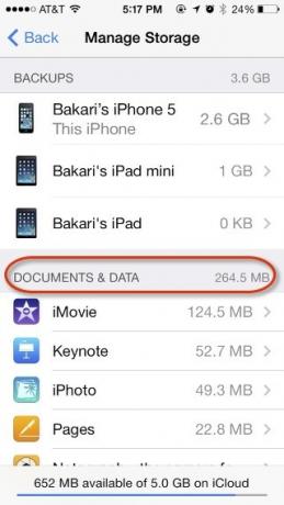 ICloud хранилище