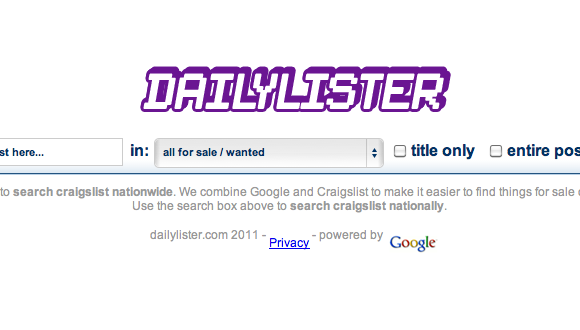 Craigslist поисковая система