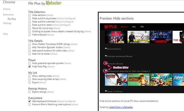 flixplus-Lifehacker-клавиатура-ярлыков