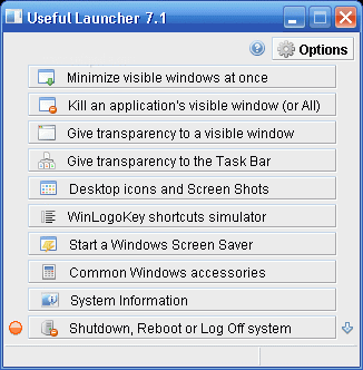 Полезный Launcher