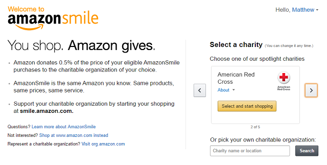 AmazonSmile