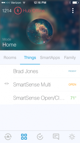 Новое приложение SmartThings