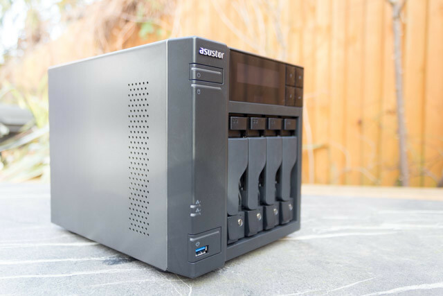 asustor as7004t nas - обзор дизайна