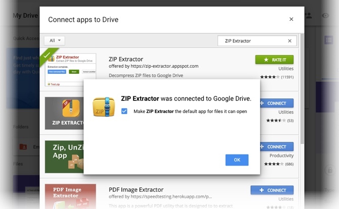 Как распаковать ZIP-файлы в Google Drive, не загружая их Первый ZIP Extractor