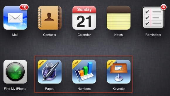 IWork для iCloud