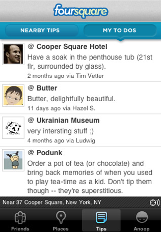 мэр Foursquare