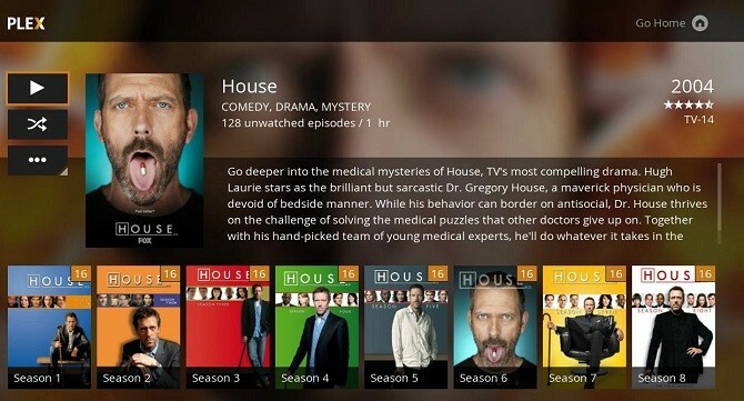 Plex Roku Stream Содержимое