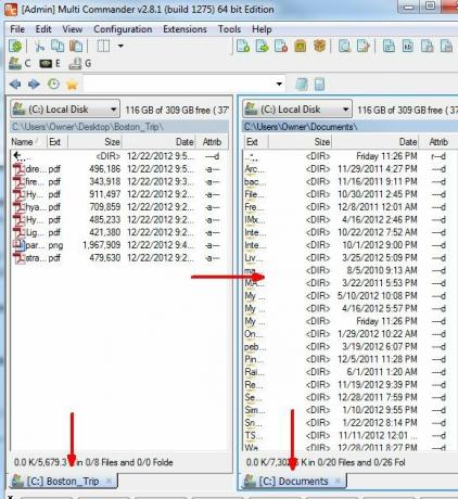 файловый менеджер multi commander