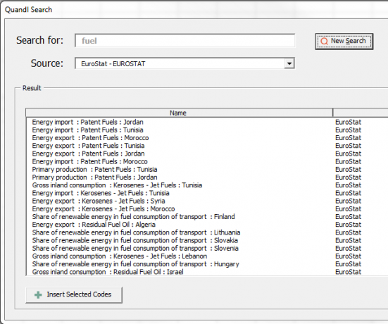 Excel Quandle