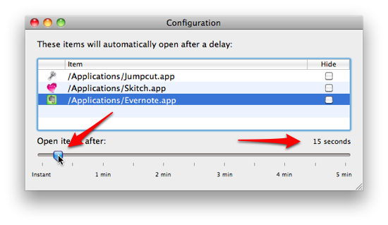 04 DelayedLauncher Configuration