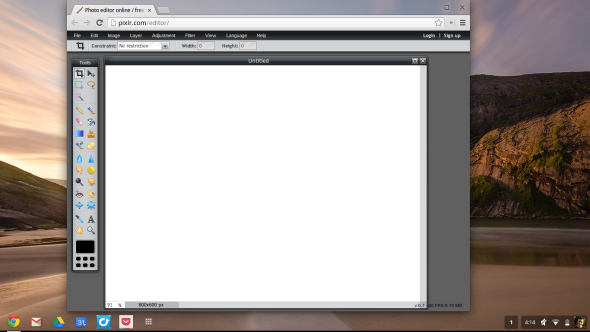 Pixlr-образ-редактор на хромированных-Os