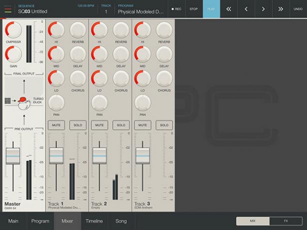 IMPC Pro от Akai - лучшее приложение для производства iPad-битов? Смеситель