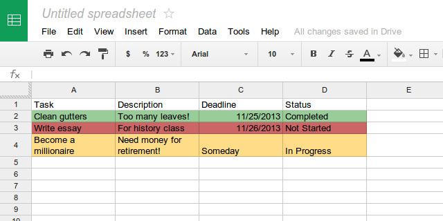 Повысьте производительность с помощью этих превосходных сценариев Google Spreadsheet условное форматирование сценариев Google