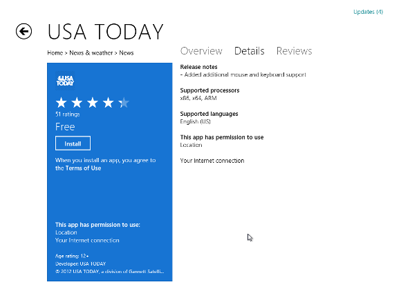как установить приложения на Windows 8