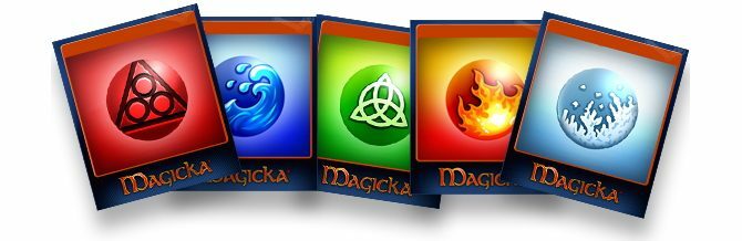 Коллекционные карточки Steam для игры Magicka