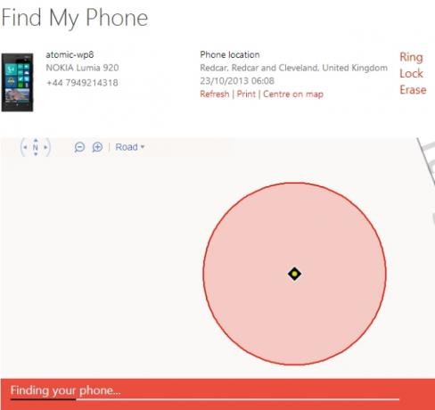 Ий-WP8-findmyphone-карта