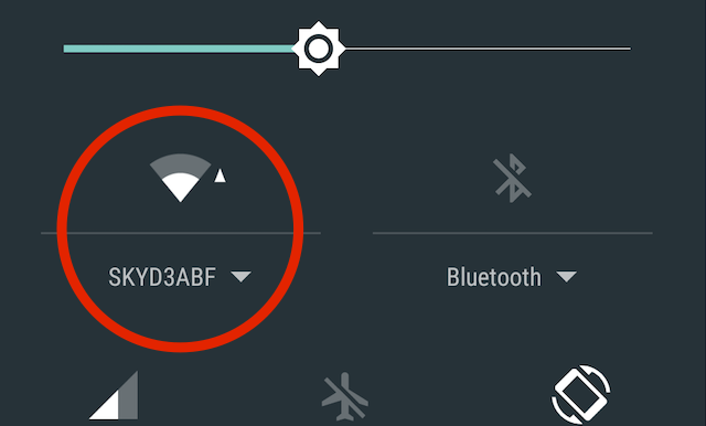 сигнал Wi-Fi