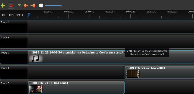 Линейка Linux OpenShot 2.0
