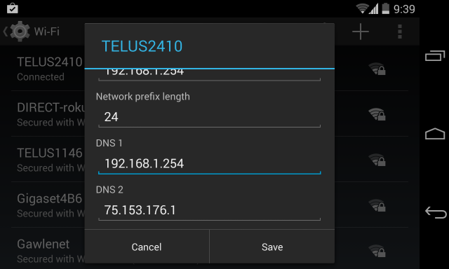 Обход географических ограничений путем изменения настроек DNS вашего смартфона изменить DNS-сервер на Android