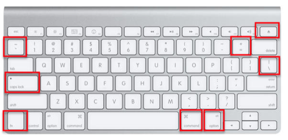 настроить клавиатуру Mac
