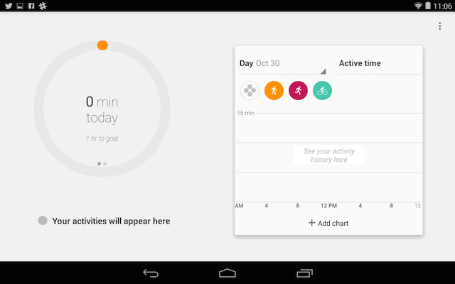 googlefit-активность