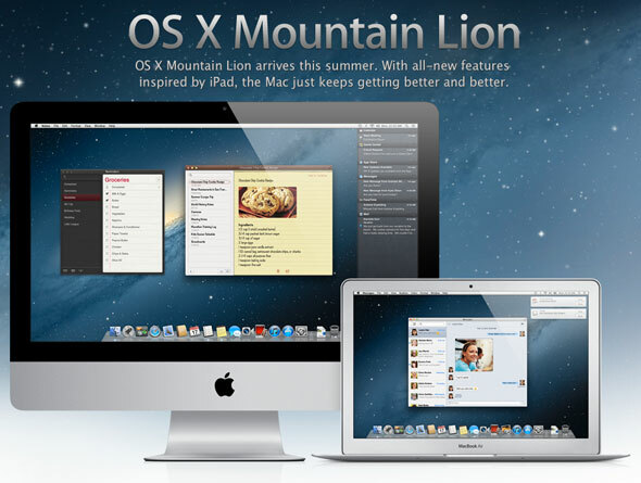 Mac OS X Горный лев