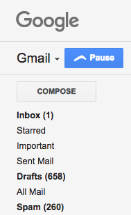 Сделать Gmail менее отвлекающим, приостанавливая входящие электронные письма на время паузы Бумеранг времени 1