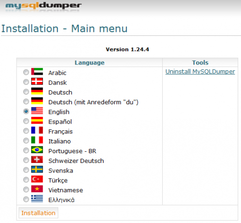 резервное копирование MySQL