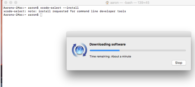 интро macports xcode command2