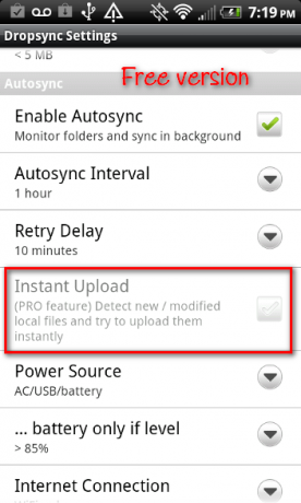 Синхронизация вашего Android устройства с Dropbox через Dropsync [Android 2.0+]