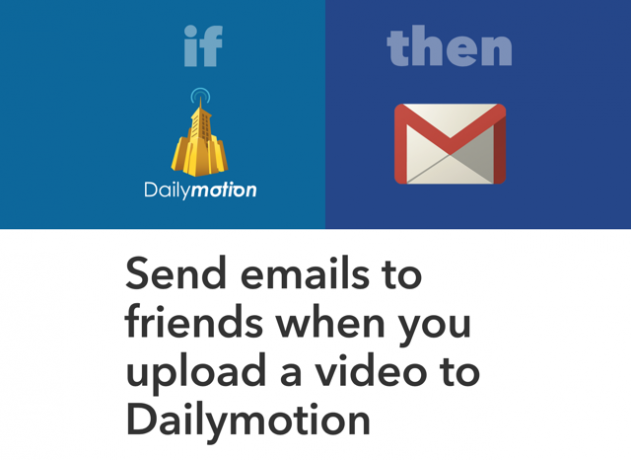 Dailymotion-Gmail-IFTTT