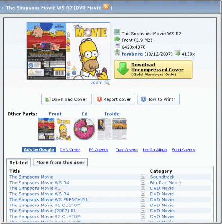 Сделать обложки DVD для печати DVD с печатью DVD [Windows] dvd5 thumb
