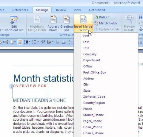 Как использовать почтовые рассылки Microsoft Word для автоматизации электронных писем word6