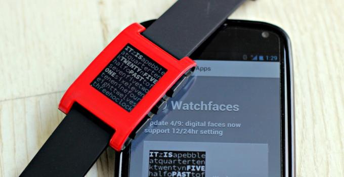 Pebble SmartWatch обзор